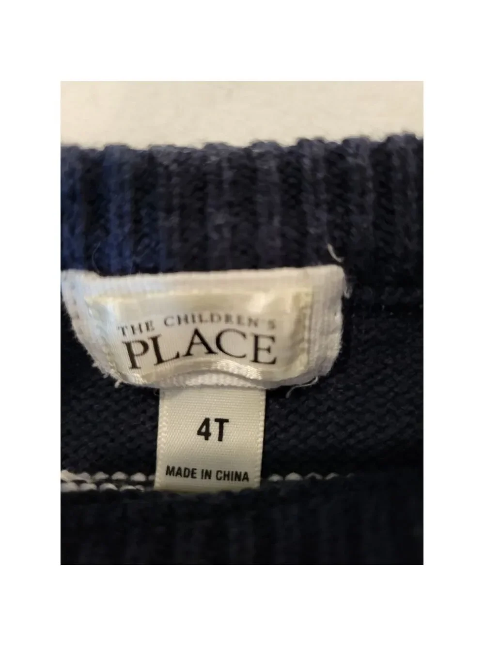 Children's Place 4T Sweater + School Pants Outfit